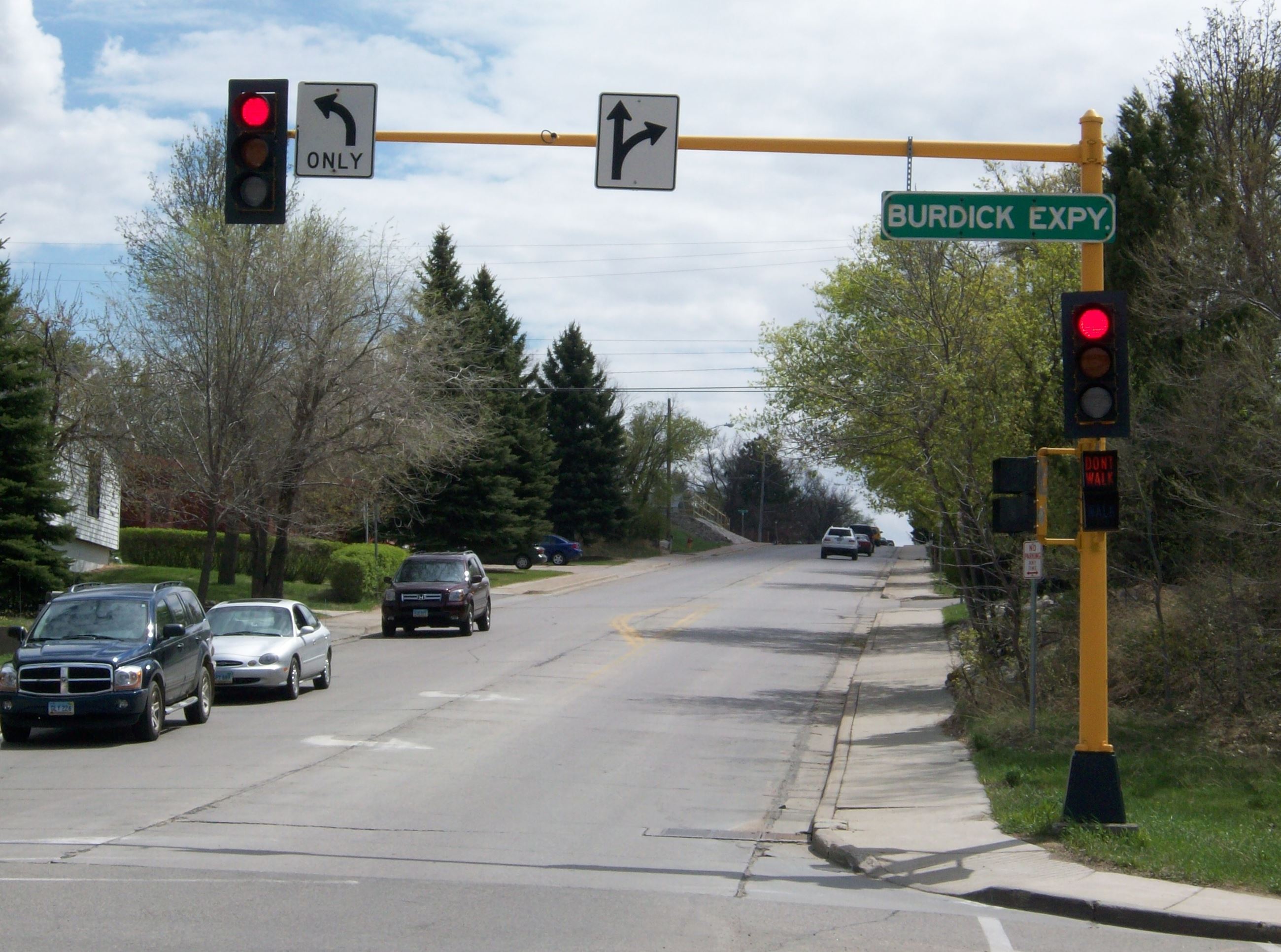 Traffic Signal at Burdick and 6th St